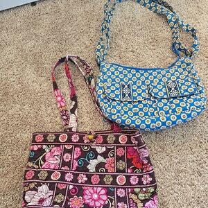 Floral Patterned Women's Bags Set